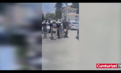 Sandık çevrelerinde polis önlem aldı