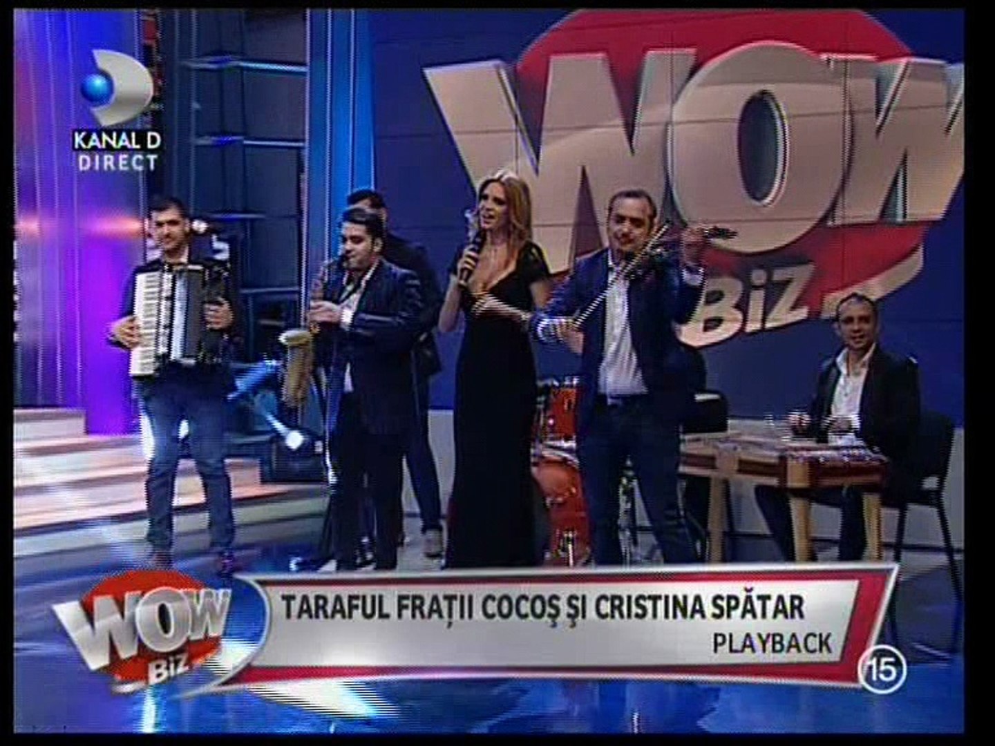 ⁣CRISTINA SPATAR (wow bizz - tv show) april.2016 part2