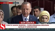 Cumhurbaşkanı Erdoğan 'Bu seçimle beraber Türkiye demokratik bir devrimi gerçekleştiriyor'