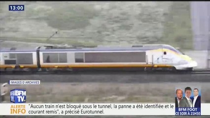 Tunnel sous la Manche: la circulation est totalement interrompue entre la France et la Grande-Bretagne à cause d'une panne