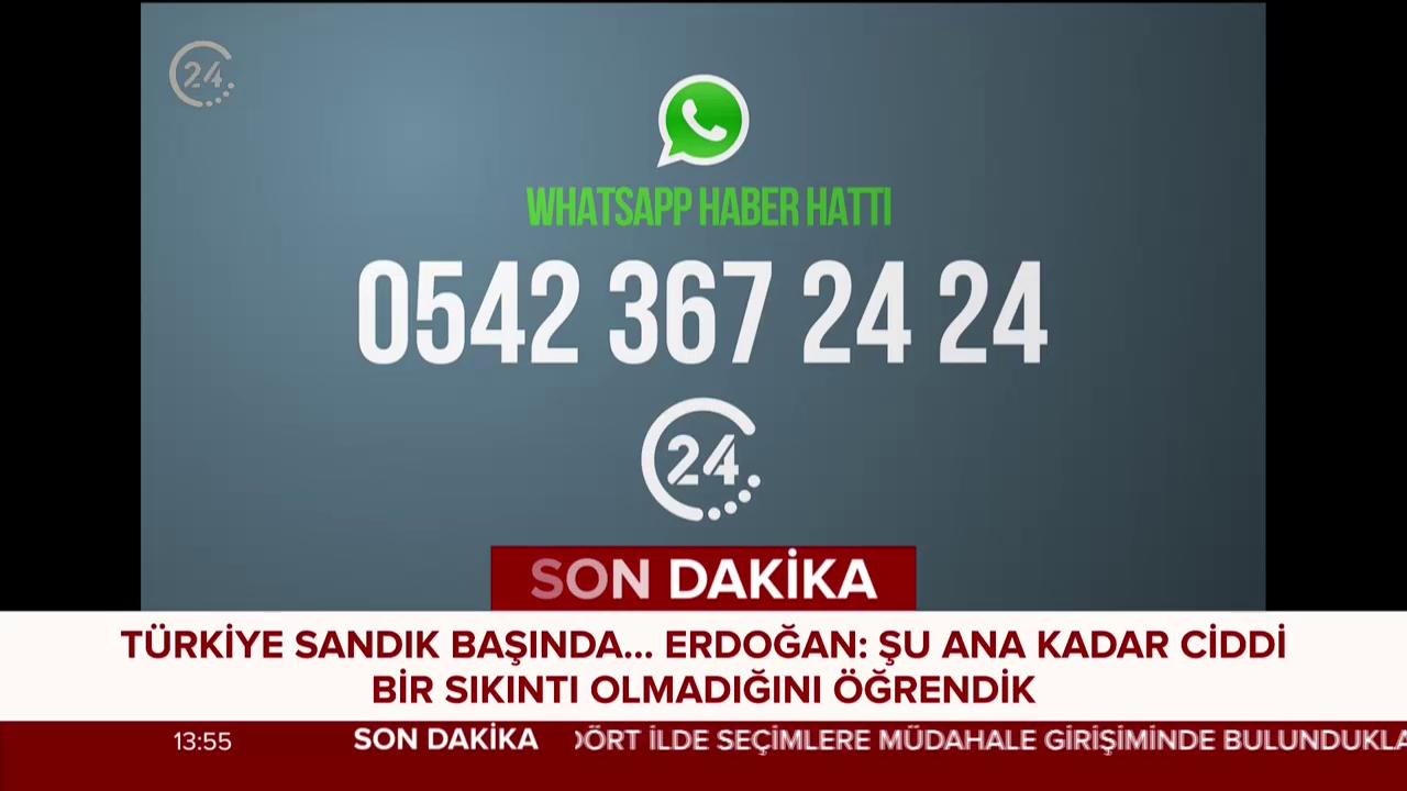 24 TV Whatsapp hattı