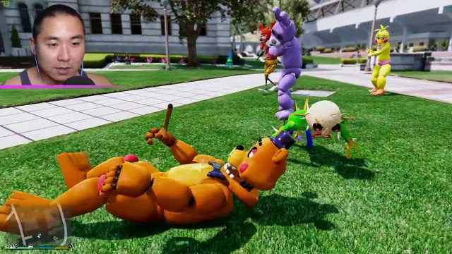 CAN THE ANIMATRONICS HIDE FROM *NIGHTMARE* BALDI'S BASICS? (GTA 5 Mods For Kids FNAF RedHatter)