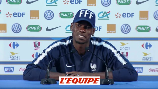 Pogba «Je vous aime tellement, vous m'avez manqué» - Foot - CM 2018 - Bleus