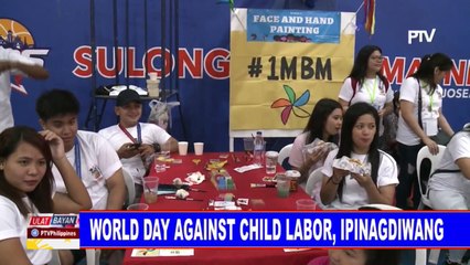 World Day Against Child Labor, ipinagdiwang