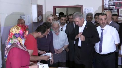 Sağlık Bakanı Demircan oyunu kullandı - SAMSUN