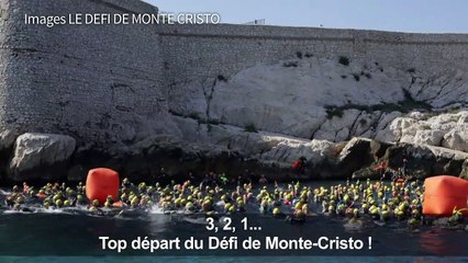 Défi de Monte-Cristo: 1.200 nageurs au large de Marseille
