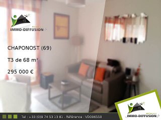 T3 A vendre Chaponost 68m2 - Centre village