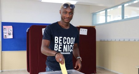 Eski Trabzonsporlu Yattara, Trabzon'da Oy Kullandı
