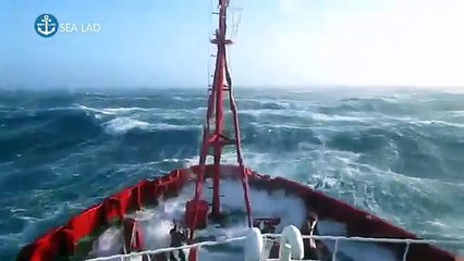 Incredible Ship in Storm Compilation Life at Sea