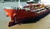 Tanker Crash into ships and shore Ship Crash Viral video