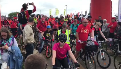 Waremme: 4.000 participants au Beau Vélo de RAVeL