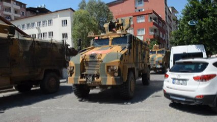 Hudut karakollarında görevli askerler oylarını kullandı