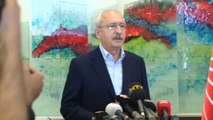 CHP Lideri Kılıçdaroğlu, CHP Genel Merkezi'nde Açıklamalarda Bulundu