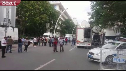 Polisten YSK önünden ayrılın anonsu!