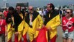 Amusing Belgian fans get excited ahead of Tunisia clash