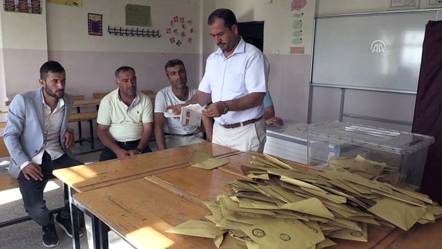 Oy verme işlemi sona erdi - ŞANLIURFA