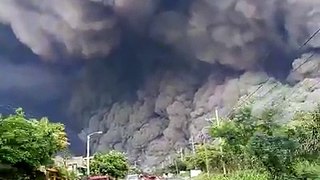 Volcano disaster caught on camera