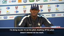 I do my talking on the pitch, not with my hair! - Pogba
