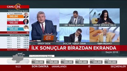 Türkiye'nin seçimi 24 TV'de