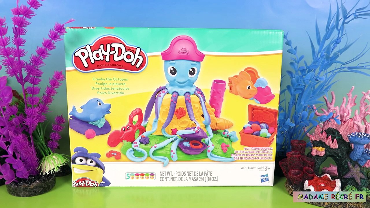 Pâte à Modeler Play Doh Poulpo la Pieuvre et Princesse Ariel