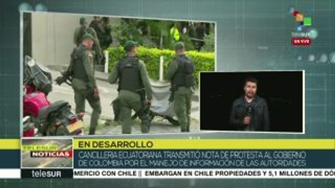 Familias de reporteros ecuatorianos reclaman privacidad y respeto