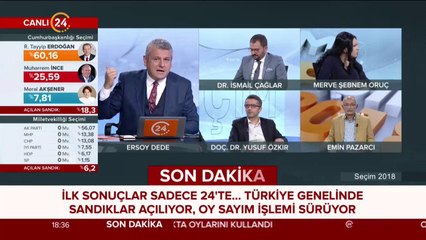 Türkiye'nin seçimi 24 TV'de