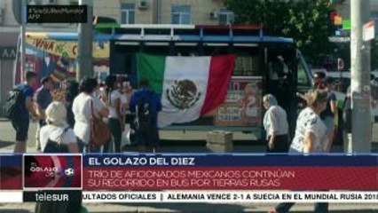 El peculiar viaje de seis amigos mexicanos rumbo a Rusia 2018