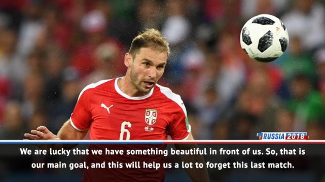 Serbia look forward after 'unpleasant' Swiss game
