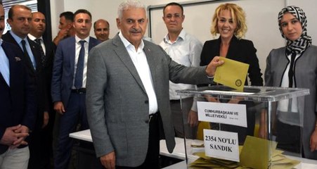 Başbakan Yıldırım, Sandığından Erdoğan ve AK Parti Galip Çıktı