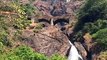Dudhsagar waterfalls ❤️Video by  x_roman #goa #india #travel #train