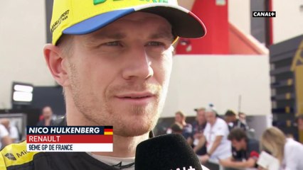 Formula One - Grand Prix de France 2018 - La réaction de Nico Hülkenberg après le GP