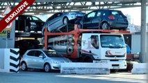 Pamjet Ekskluzive/Durrës, bllokohen në port rreth 4 mln euro në 2 ‘Toyota’ të ngarkuara në kamion