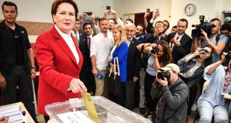 Akşener'in Oy Kullandığı Sandıktan Erdoğan Birinci Çıktı
