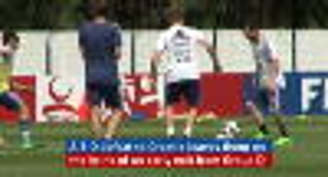 Messi in Argentina training ahead of must-win clash