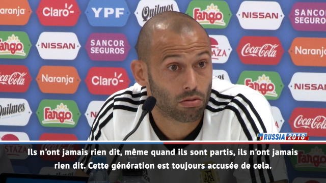 Argentine - Mascherano : Les joueurs ne choisissent pas l'équipe