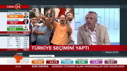 Türkiye'nin seçimi 24 TV'de #Seçim2018