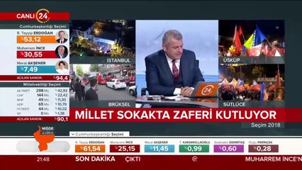 Türkiye'nin seçimi 24 TV'de #Seçim2018