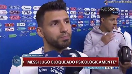 Agüero destrozó a Sampaoli luego del papelón frente a Croacia   Que diga lo que quiera