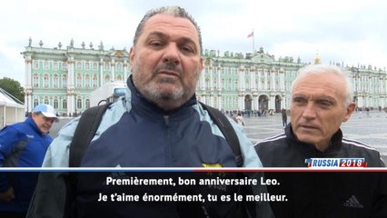 Le coin des supporters - Les argentins souhaitent un bon anniversaire à Leo Messi