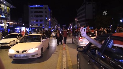 Seçim kutlamaları - ERZURUM