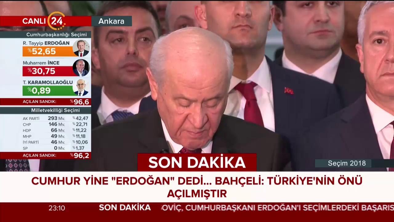 Devlet Bahçeli konuşuyor
