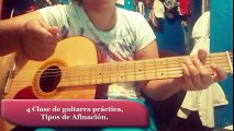 4 Clase de guitarra práctica, Tipos de Afinación.