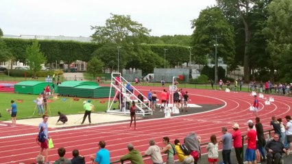 Régionaux de Normandie 2018 à Caen 400m Adrien Péralta