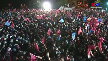 Erdoğan Zaferini İlan Etti