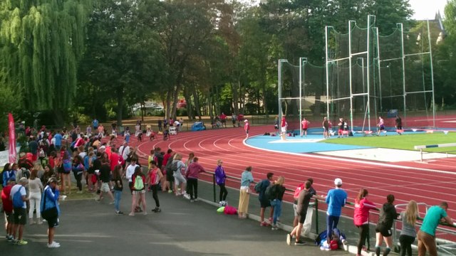 Régionaux de Normandie 2018 à Caen 100m Arthur Colboc (finale)
