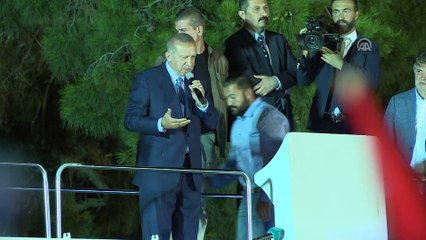 Cumhurbaşkanı Erdoğan: 'Allah'ıma hamdediyorum' - İSTANBUL