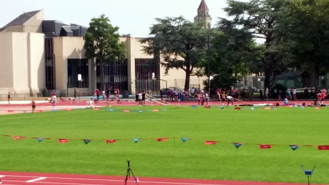 Régionaux de Normandie 2018 à Caen 200m Elise Gravé