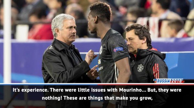 'Little issues' with Mourinho helped me grow - Pogba