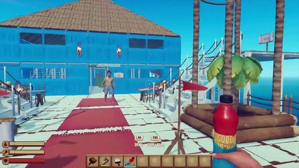 GUY AND GIRL MAKE IT TO RAFT WORLD | Raft