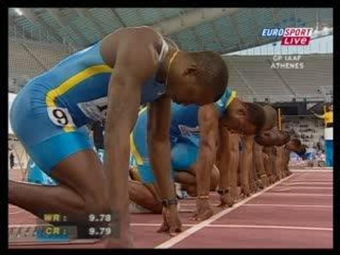 Record du monde du 100m asafa powell